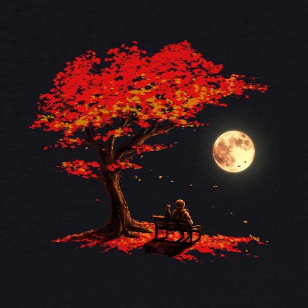 Autumn Moon by nicebleed